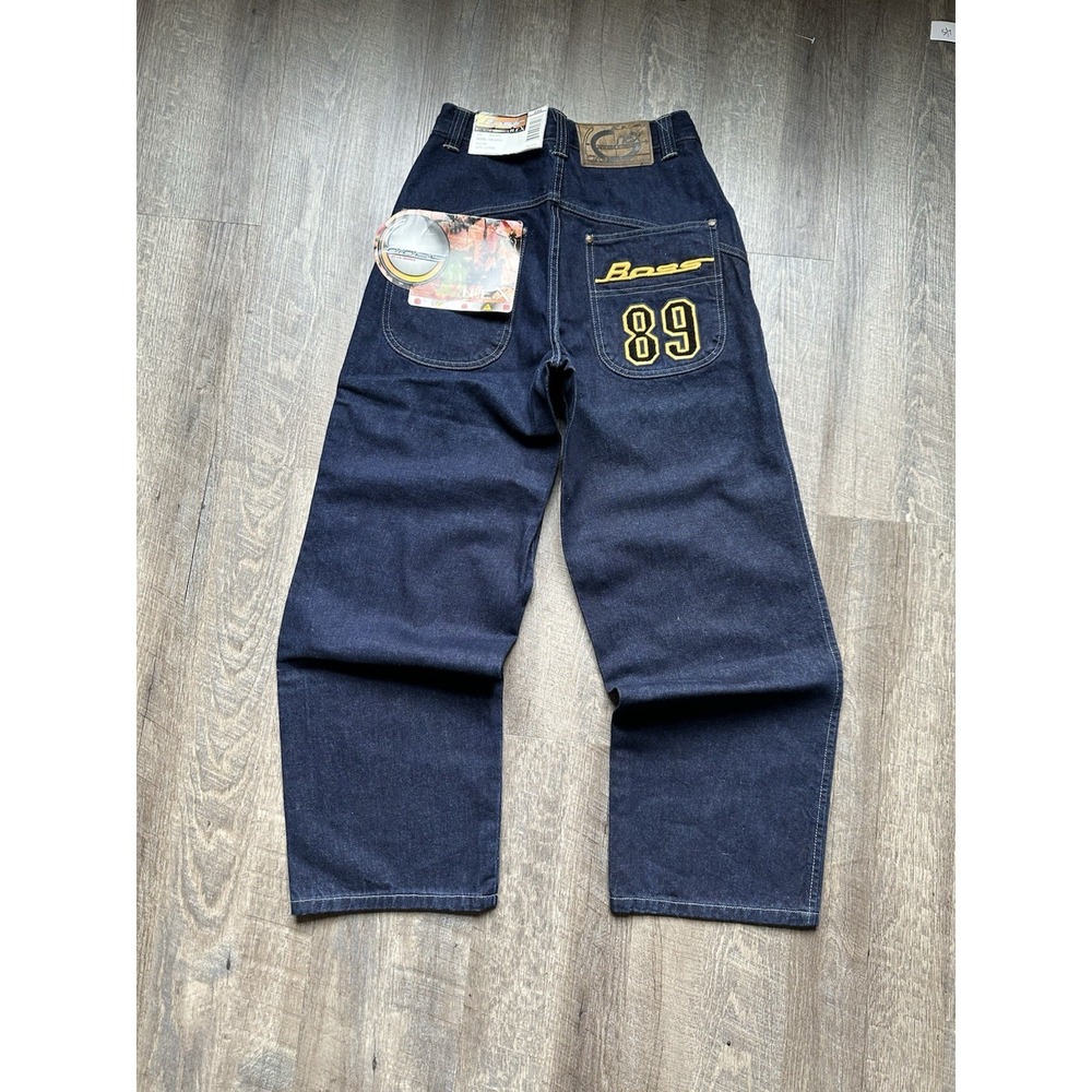 NWT Boss Jeans Dark Blue Vintage‎ 90s Design Chino Southpole Style S28